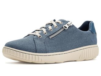 Clarks Caroline Echo Womens Shoes Denim Textile : 8.5 B - Medium, Canvas