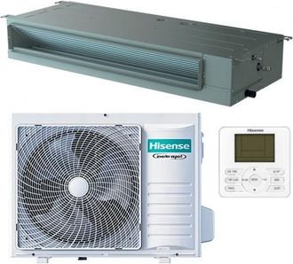 Hisense Aire Acondicionado Conducto Adt71ux4rcl8 + Auw71u4rj7 - Hisense