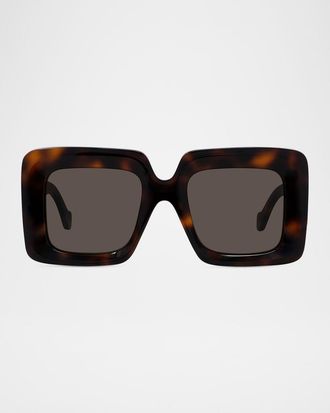 Loewe Maxi Anagram Square Sunglasses