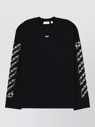 Off-white logo print t-shirt