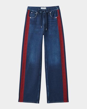 Rag & Bone Miramar Cotton Terry Drawcord Track Pants