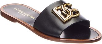 Dolce & Gabbana Dg Leather Sandal