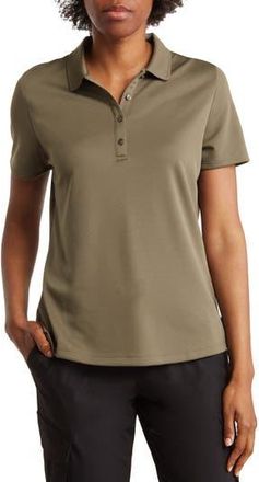 Callaway Essential Solid Knit Golf Polo in Industrial Green at Nordstrom Rack, Size Xx-Large
