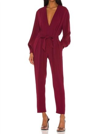 Iro Julliaca Jumpsuit In Hot Pink