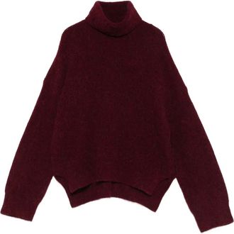 Gestuz Maglione a collo alto AlphaGZ - Rosso