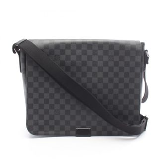 Louis Vuitton Black Damier Graphite Handbag Shoulder Bag (Pre-Owned)