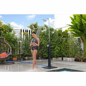 Bestway Ducha De Exterior Solar Flow Negro 8 L Bestway
