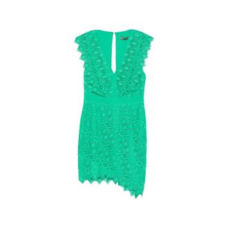 Simona Corsellini Dames, Jurken, Groen, Maat: M