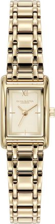 Olivia Burton Mini Grove Rectangular Bracelet Watch, 16mm in Gold at Nordstrom