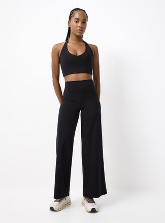 I.FIV5 Womens Velvety wide-leg pant