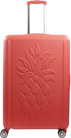 Tommy Bahama 30.5 Hard-Sided 3D Expandable Pineapple Luggage With Drawstring Bag