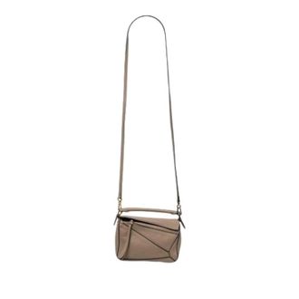 Loewe Pre-owned The Puzzle Shoulder Bag - Dames - Pre-owned - Bruin - Maat: ONE Size Leer