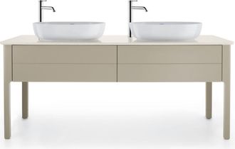 Duravit Consola Duravit Luv Quartz Stone, Anchura 1783mm, Se Adapta A La