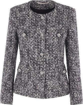 Tagliatore Giacca Jodie in tweed - Nero