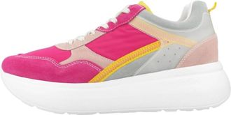 Nero Giardini Lace-Up Fashion Sneakers - Dames - Sneakers - Veelkleurig - 38 EU - Leer - Schoenen
