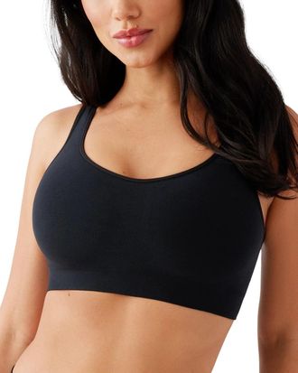 Wacoal Feeling Flexible Bralette Bra Womens Black Full Coverage GBO3584