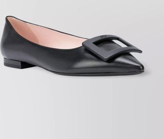 Roger Vivier leather gommettine ballerina flats