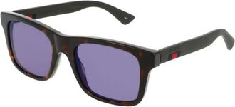 Gucci Mens Black Square Sunglasses GG0008S 003