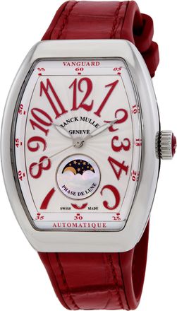 Franck Muller Pre-owned Franck Muller Vanguard Automatic White Dial Ladies Watch V32SCATFOL(ACRG)