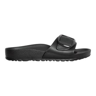 Birkenstock Madrid Big Buckle EVA Slides - Dames - Sandalen - Zwart - 41 EU - Schoenen