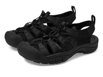 Keen Newport H2 Mens Sandals Triple Black : 10.5 D - Medium, Textile