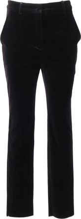 Max Mara belt-loops trousers - Black