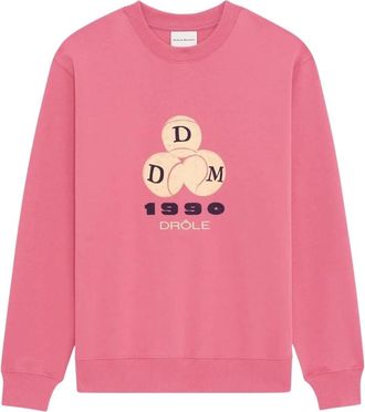 Dr&ocirc;le de Monsieur Dr&ocirc;le 1990 Sweatshirt - - Sweatshirts & Hoodies - Uomo - Rosa - L