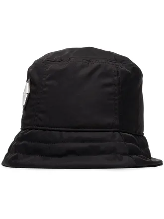 A-Cold-Wall* Cell diamond-patch bucket hat - men - Polyester - One Size - Black