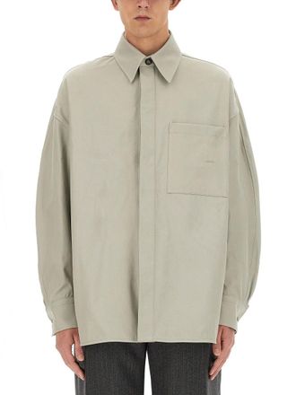 Bottega Veneta Baumwoll -Twill &uuml;ber Hemd