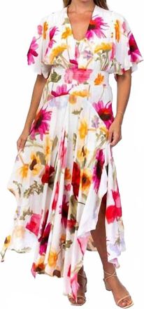Tolani Daphene Dress In Multi Floral