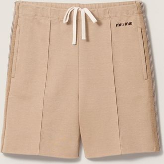 Miu Miu Jersey Bermudas