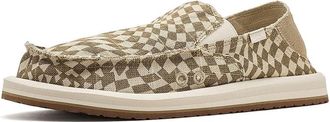 Sanuk Donny Novelty Mens Sandals San Diego Check : 12 D - Medium, Rubber