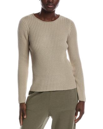 Eileen Fisher Jewel Neck Sweater