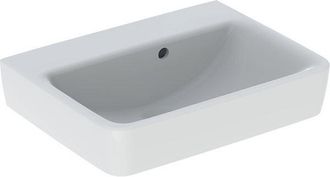 Keramag Keramag - Geberit Renova Plan, Lavabo Con Enjuague Manual, 50x38 Cm, Sin