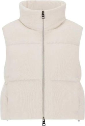 Herno Beige Regular Fit Jas - Dames - Bodywarmers - Beige - 2XL - Jassen