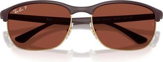 Ray-Ban Rb 4469 Zonnebrillen - unisex - Zonnebrillen - Bruin - 59 MM - Accessoires