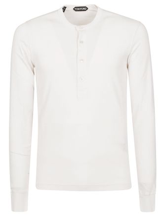 Tom Ford Long Sleeve Henley T-shirt