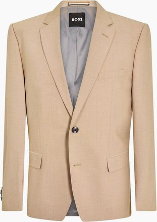 HUGO BOSS Mens Suit Jacket - White - Size: 46 56