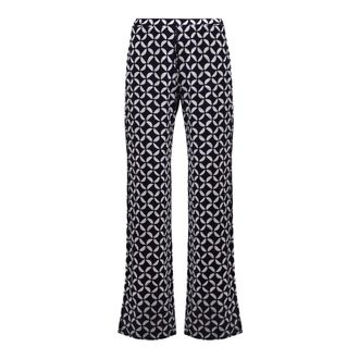 Ni&ugrave; Wide Trousers, female, Multicolor, Size: S Pepper Straight Trousers