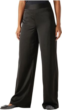 Co'Couture Adna CC LL Pant - Dames - Wijde Broeken - Zwart - L - Broeken