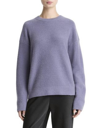 Vince Boiled Cashmere Crewneck Sweater