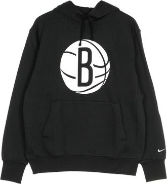 Nike NBA Logo Hoodie Zwart/Wit - Heren - Sportshirts - Zwart - L - Katoen - Fitness