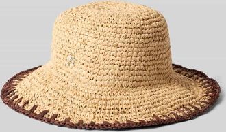 HUGO BOSS Strohhut aus Raphia Modell DANIKA-CR in Beige, Gr&ouml;&szlig;e 1