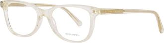Bottega Veneta Ladies Beige Square Eyeglass Frames BV1028O 004