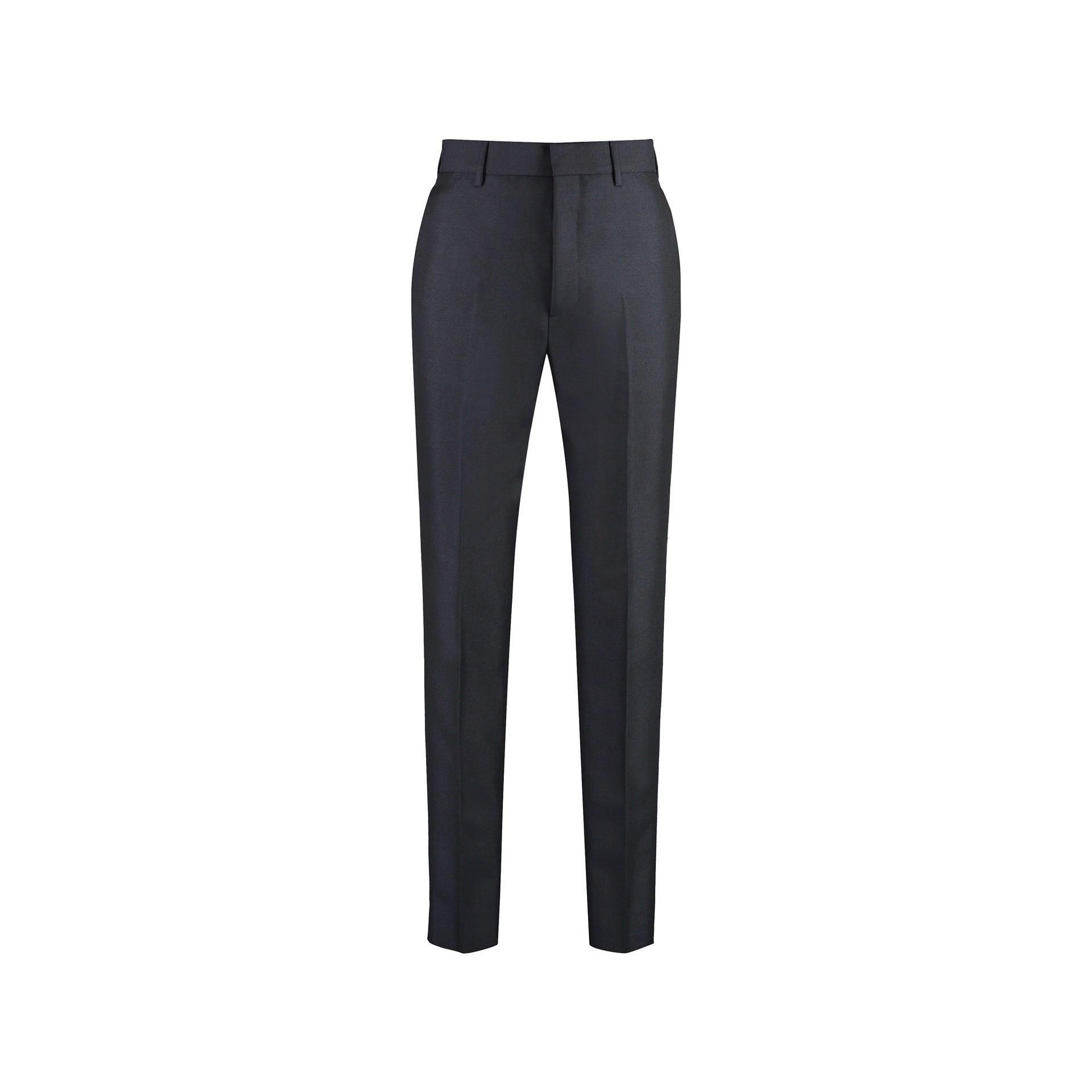 パンツ PRADA Midnight blue wool cigarette pant Men's Prada Pants − Shop now up to −46% | Stylight