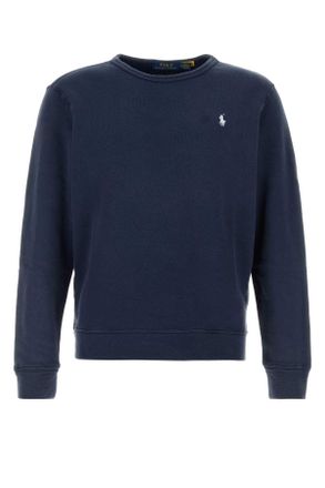 Polo Ralph Lauren Navy Blue Cotton Blend Sweatshirt