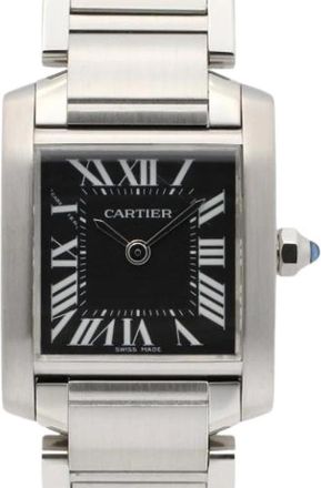 Cartier Pre-owned W51026Q3 Polshorloge - Dames - Vintage Horloges - Zwart - ONE Size - Vintage