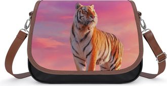 Generic A Majestic Tiger Fashion Womens Crossbody Bags Novelty Handbag Shoulder Bag Purse