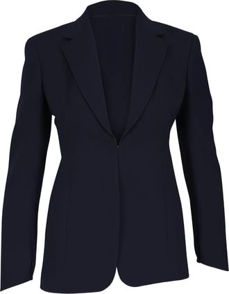Akris Blazer monopetto Odette - Blu