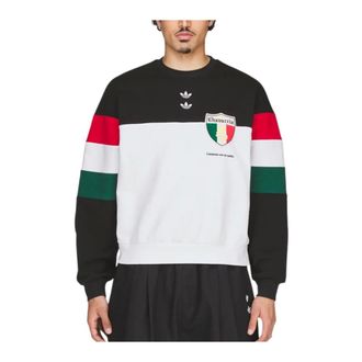 adidas Sweatshirts, male, Multicolor, M, Willy Chavarria Fleece Crewneck
